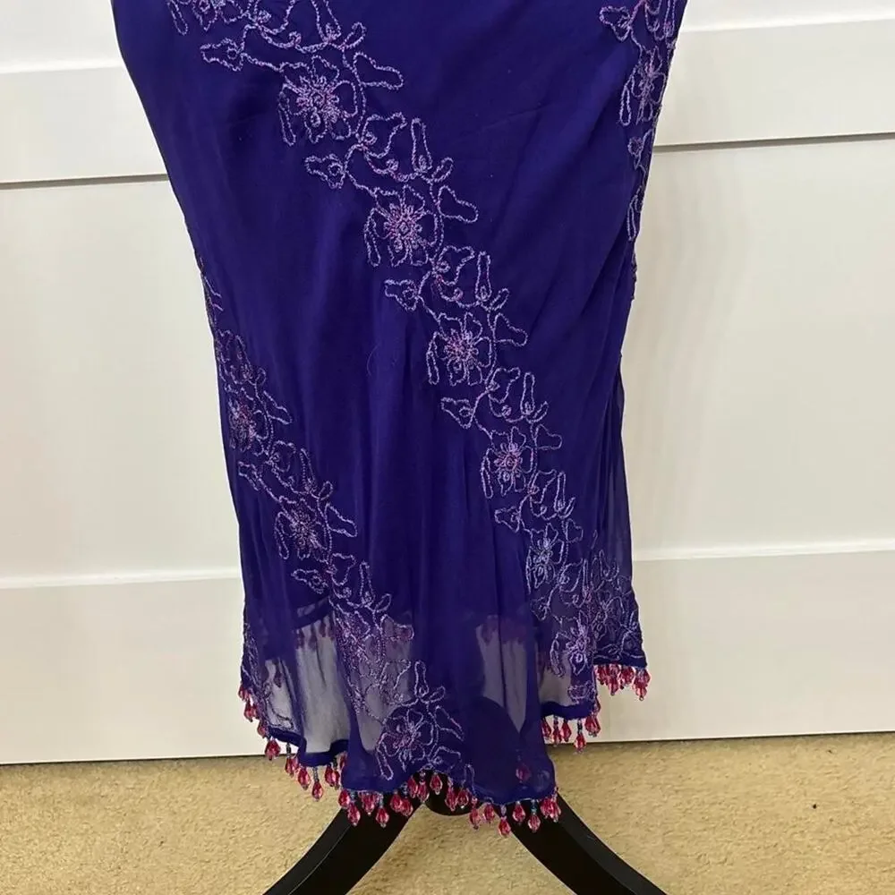 Vintage betsey johnson purple ish beaded